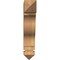 Ekena Millwork Funston Arts & Crafts Smooth Bracket, Western Red Cedar, 3 1/2"W x 14"D x 18"H BKT04X14X18FST03SWR - alternate 3